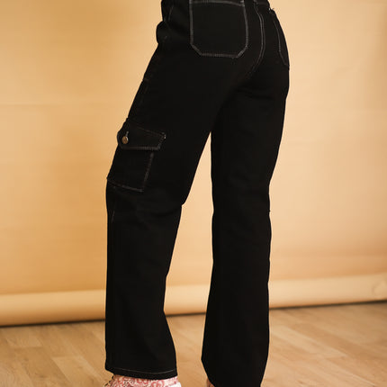 Pantalon Carpintero - Negro