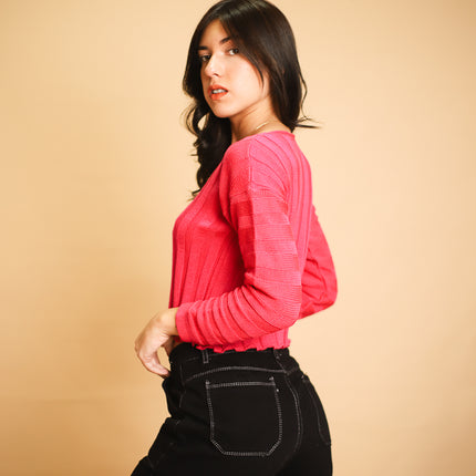 Chompa Elain - Fucsia