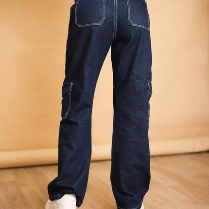 Pantalon Carpintero - Azul Cristal