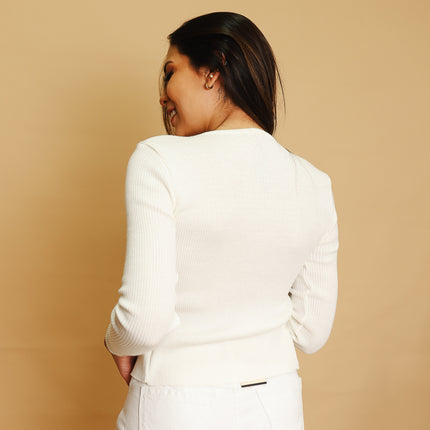 Cardigan Hilo Adela - Perla