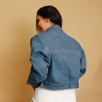 Casaca Plus Size - Azul