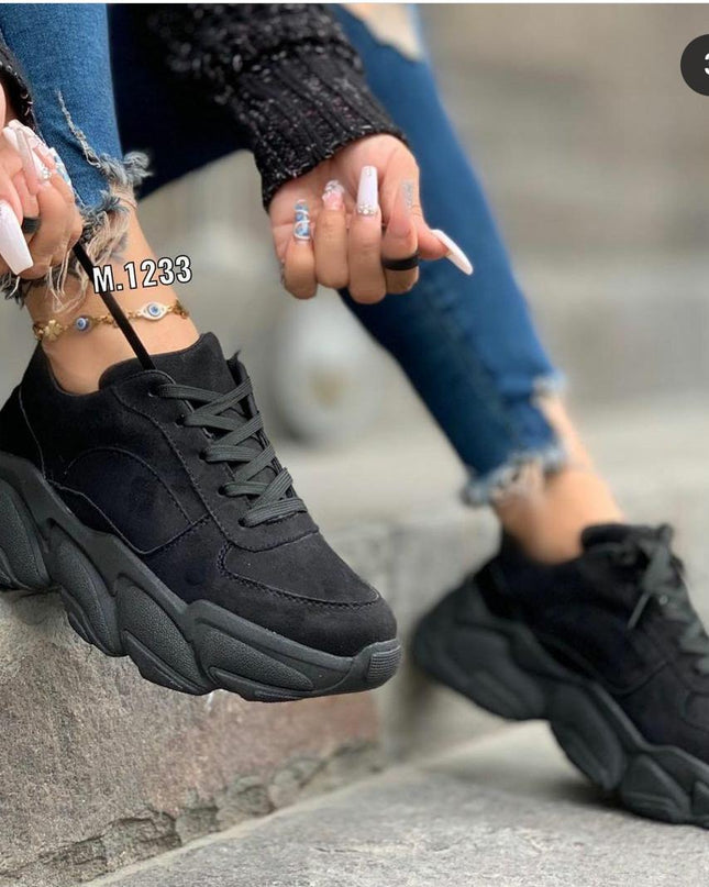 Zapatilla Bel Air - Negro