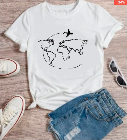 Polo Personalizado - Mundo