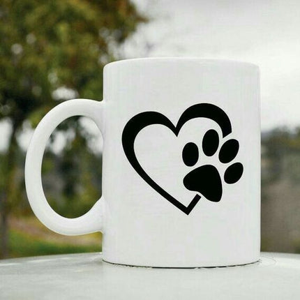 Taza personalizada - Huella de perro