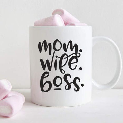 Taza personalizada - Mom Wife Boss