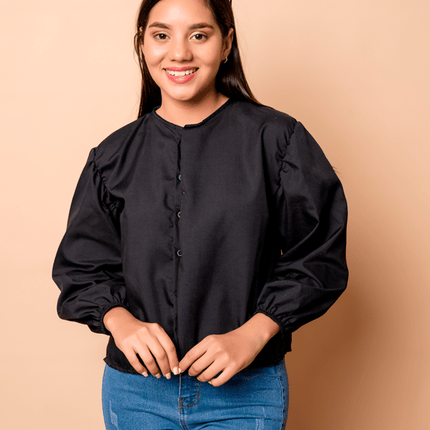 Blusa Bria - Negro - Tienda Nébula