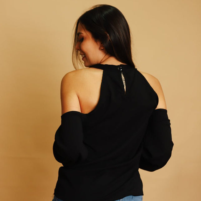 Blusa Emmy - Negro - Tienda Nébula