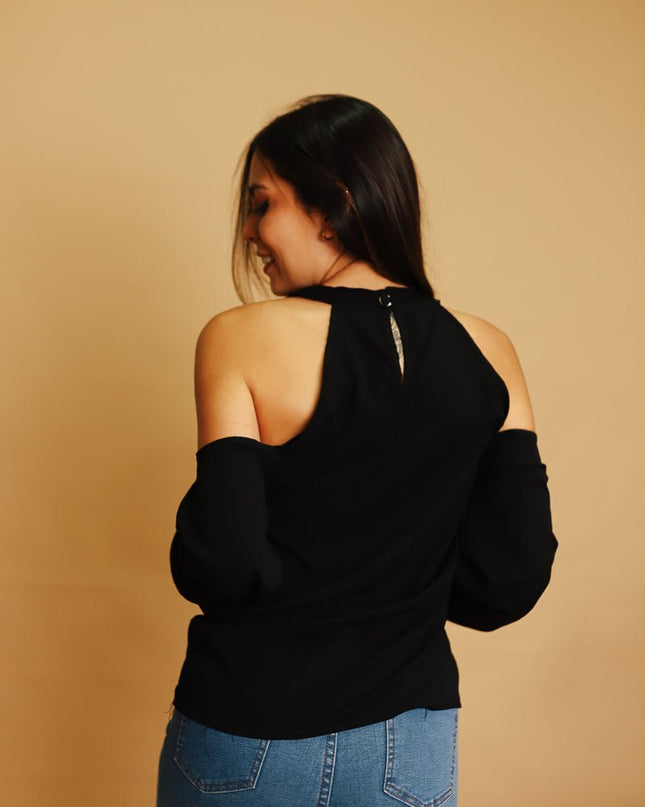 Blusa Emmy - Negro - Tienda Nébula