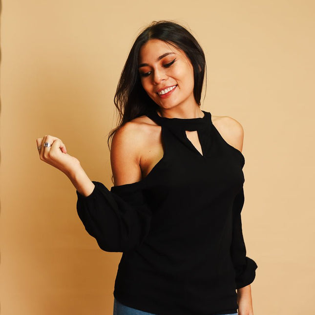 Blusa Emmy - Negro - Tienda Nébula