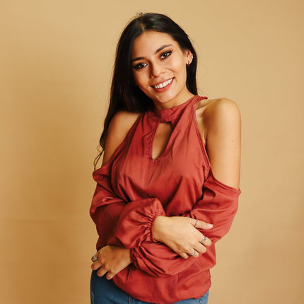 Blusa Emmy - Palo Rosa - Tienda Nébula