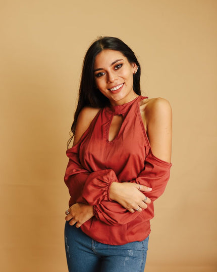 Blusa Emmy - Palo Rosa - Tienda Nébula