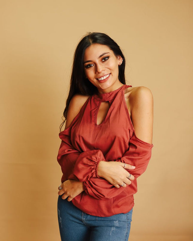 Blusa Emmy - Palo Rosa - Tienda Nébula