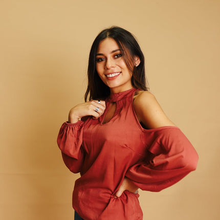 Blusa Emmy - Palo Rosa - Tienda Nébula