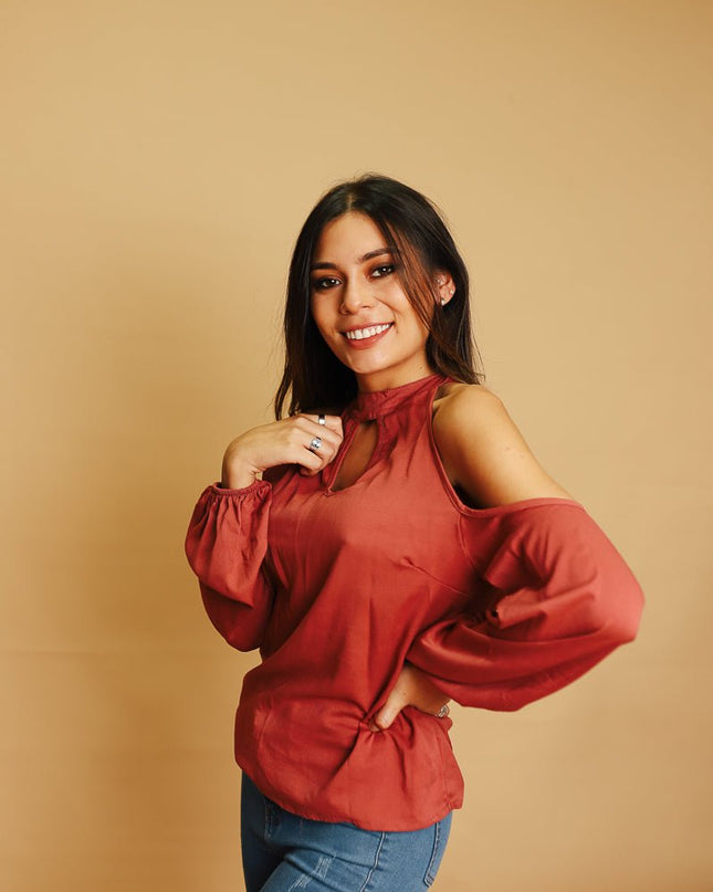 Blusa Emmy - Palo Rosa - Tienda Nébula