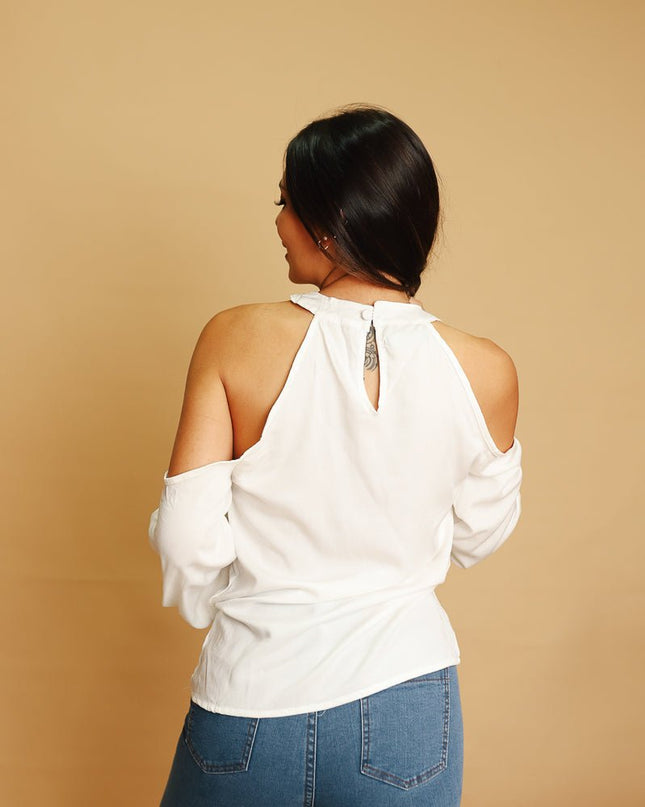 Blusa Emmy - Perla - Tienda Nébula