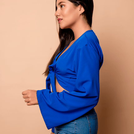 Blusa Izzy - Azul - Tienda Nébula