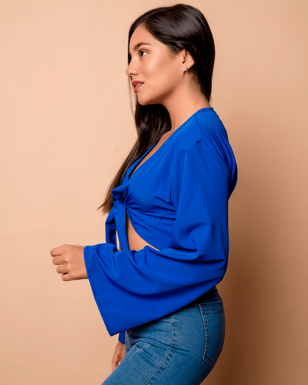 Blusa Izzy - Azul - Tienda Nébula