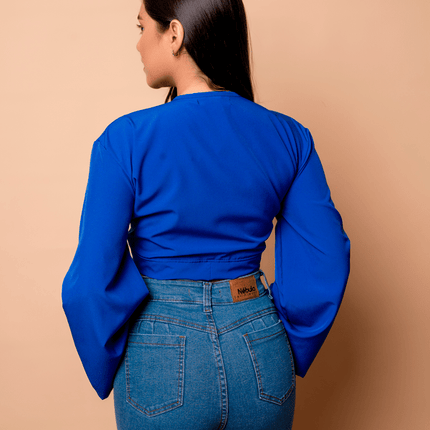 Blusa Izzy - Azul - Tienda Nébula