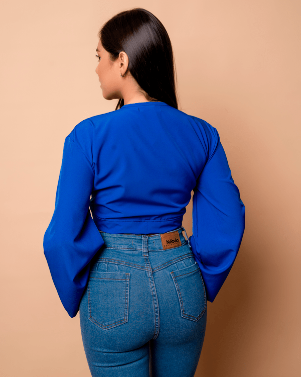 Blusa Izzy - Azul - Tienda Nébula