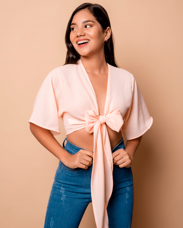 Blusa Maritza 3.0 - Melón - Tienda Nébula