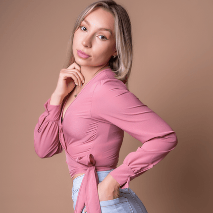 Blusa Vanya - Rosado - Tienda Nébula