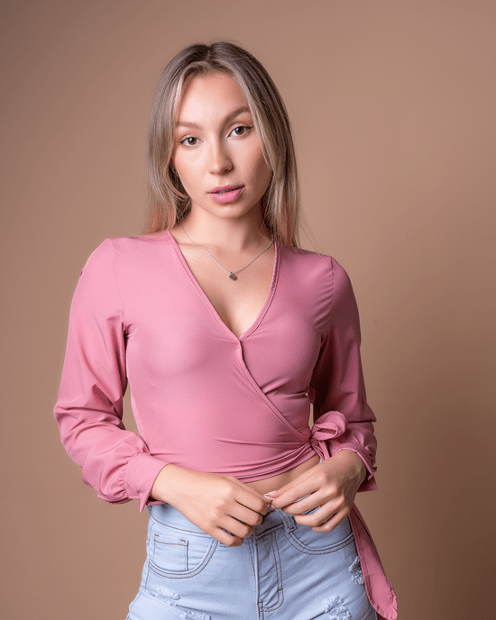 Blusa Vanya - Rosado - Tienda Nébula