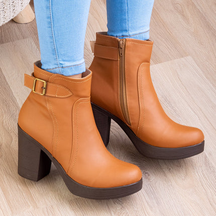 Botas Baku - Camel - Tienda Nébula