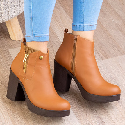 Botas Belgrado - Camel - Tienda Nébula