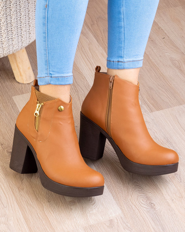 Botas Belgrado - Camel - Tienda Nébula