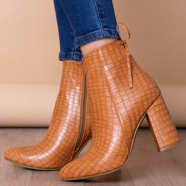 Botas Bubali - Camel Serpiente - Tienda Nébula