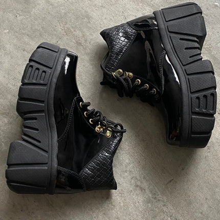 Botas Denizli - Negro Charol 2 - Tienda Nébula