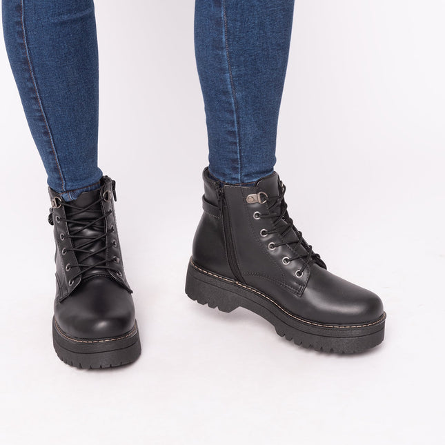 Botas Itagua - Negro Cuero - Tienda Nébula