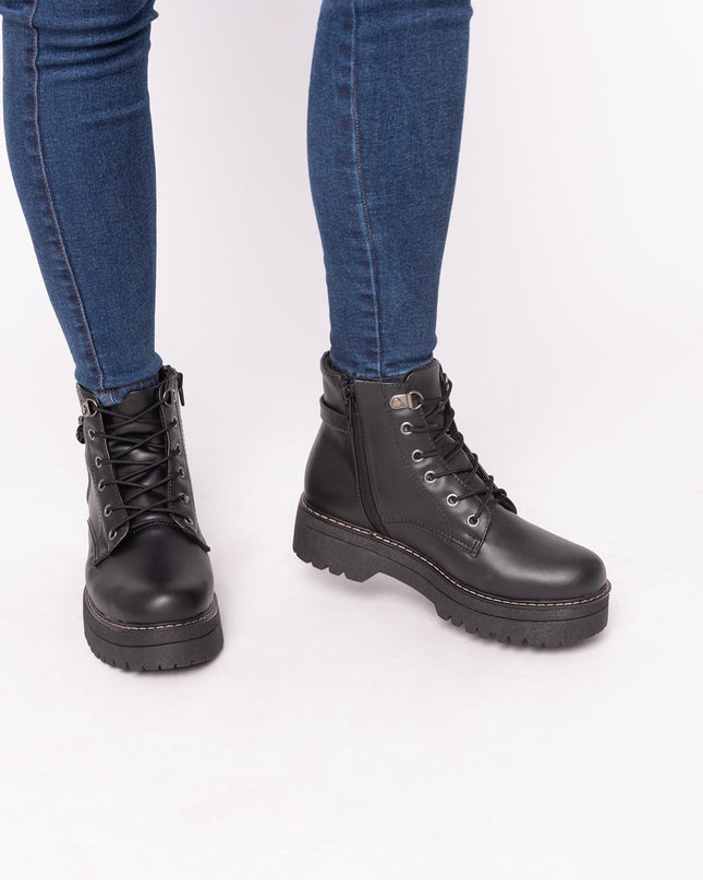 Botas Itagua - Negro Cuero - Tienda Nébula