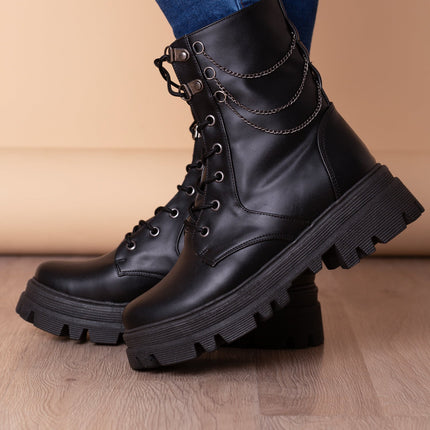 Botas Kansas - Negro - Tienda Nébula