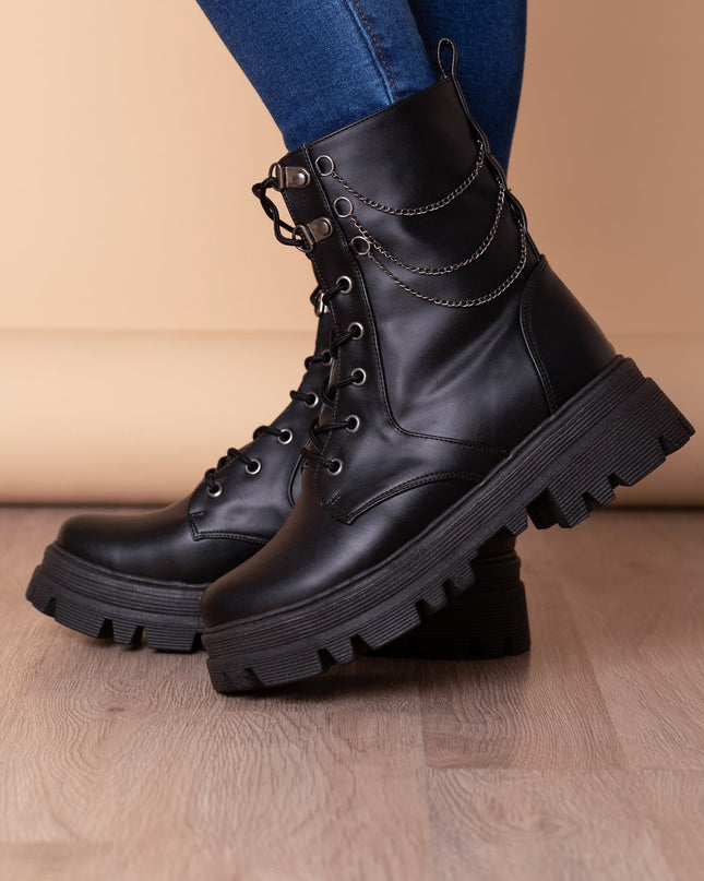 Botas Kansas - Negro - Tienda Nébula
