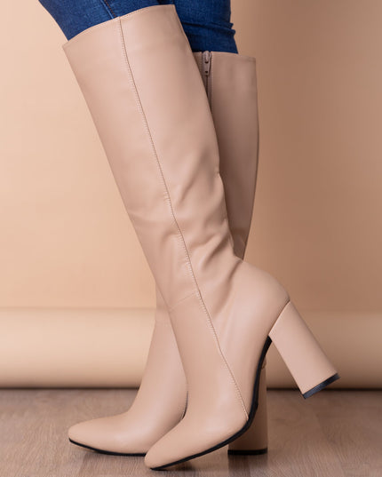 Botas Kendall - Nude - Tienda Nébula