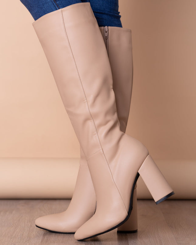 Botas Kendall - Nude - Tienda Nébula