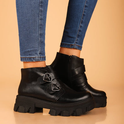 Botas Mercedes - Negro - Tienda Nébula