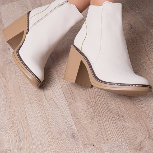 Botas Pekin - Nude - Tienda Nébula