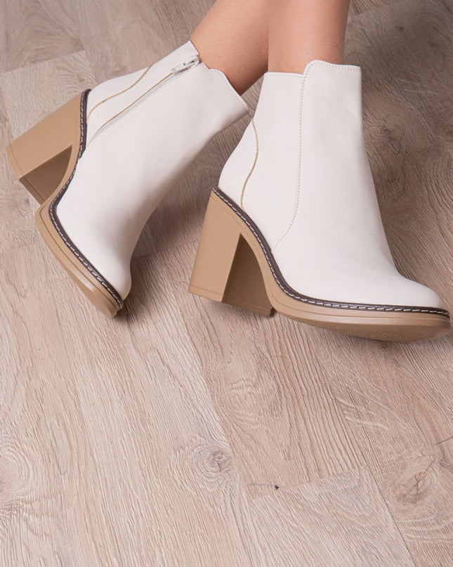 Botas Pekin - Nude - Tienda Nébula