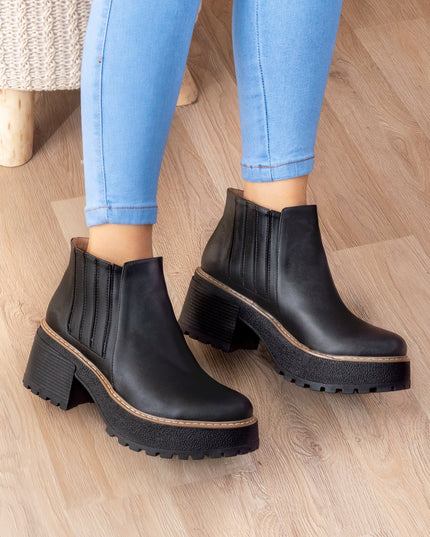 Botas Riga - Negro - Tienda Nébula
