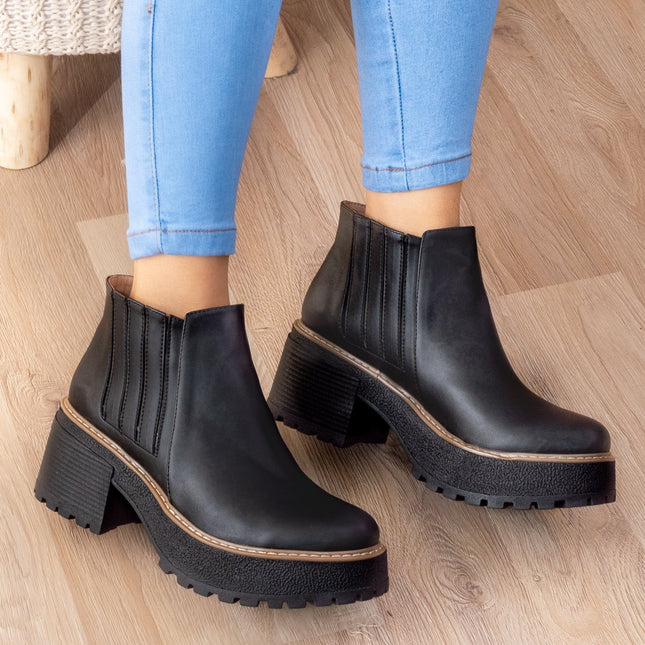 Botas Riga - Negro - Tienda Nébula