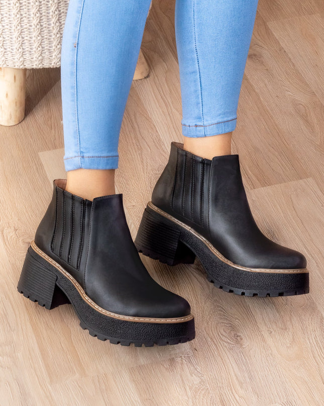 Botas Riga - Negro - Tienda Nébula