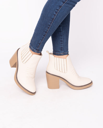 Botas Texana - Nude - Tienda Nébula