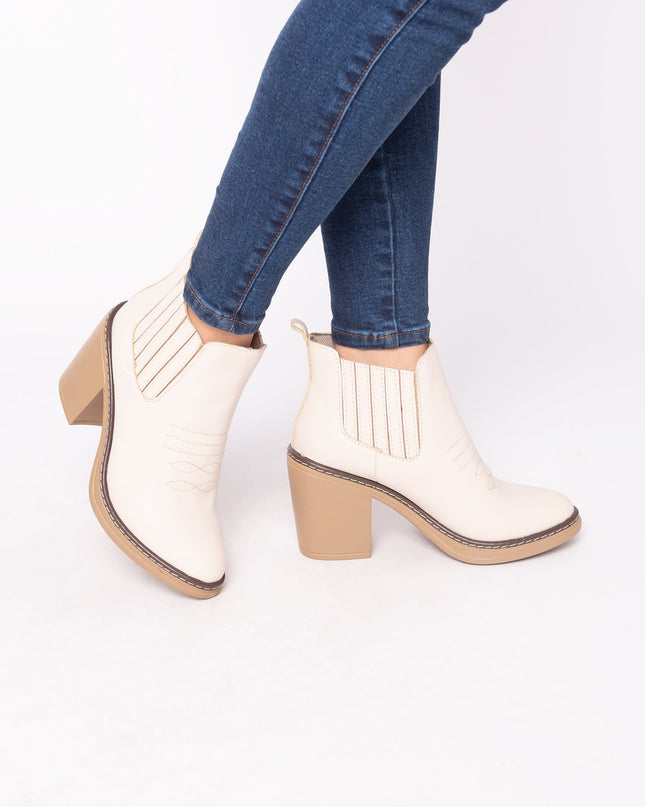 Botas Texana - Nude - Tienda Nébula