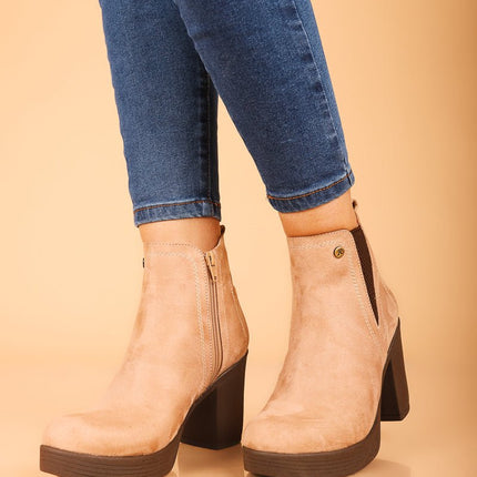 Botin Catiri - Nude - Tienda Nébula