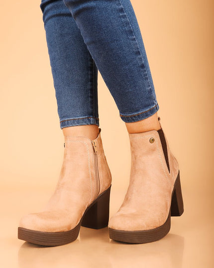 Botin Catiri - Nude - Tienda Nébula