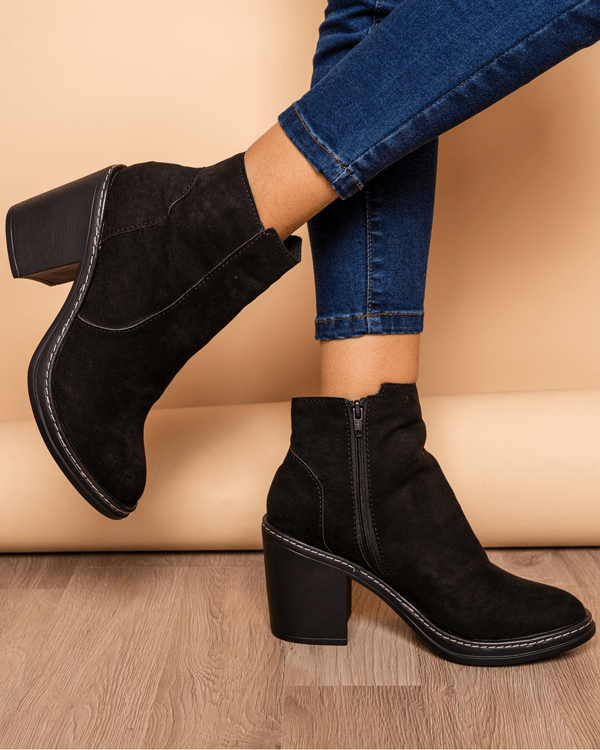 Botin Fortaleza - Negro Total - Tienda Nébula