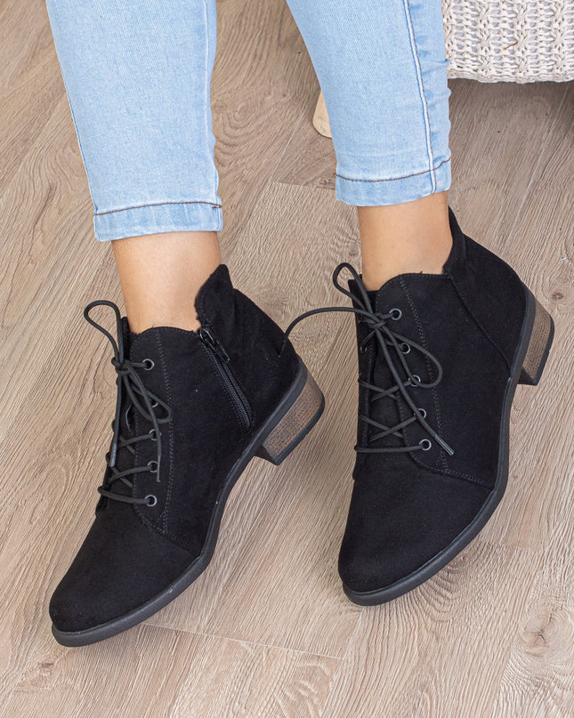 Botin Niza - Negro - Tienda Nébula