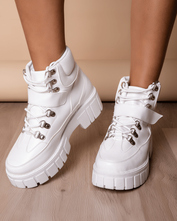 Botin Xiomara - Blanco - Tienda Nébula